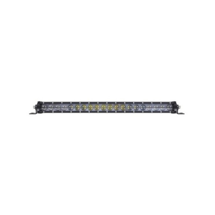 Bară LED Auto Xenon Bright 5D 100W Slim 9500 Lumeni Neagră 54cm