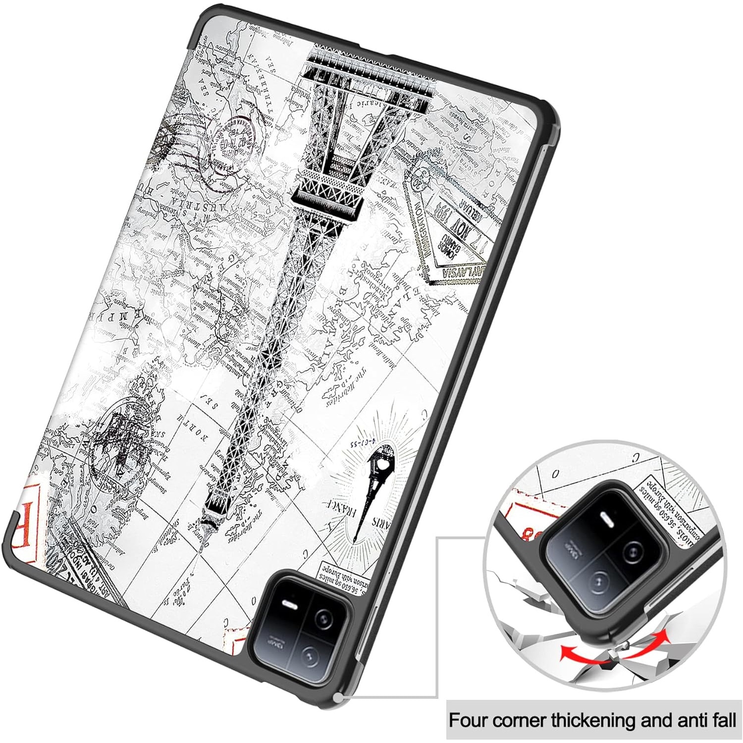 Husa Ultra Slim, Revomag, pentru Xiaomi Pad 6/6 Pro 11.0", Smart Cover - Travel
