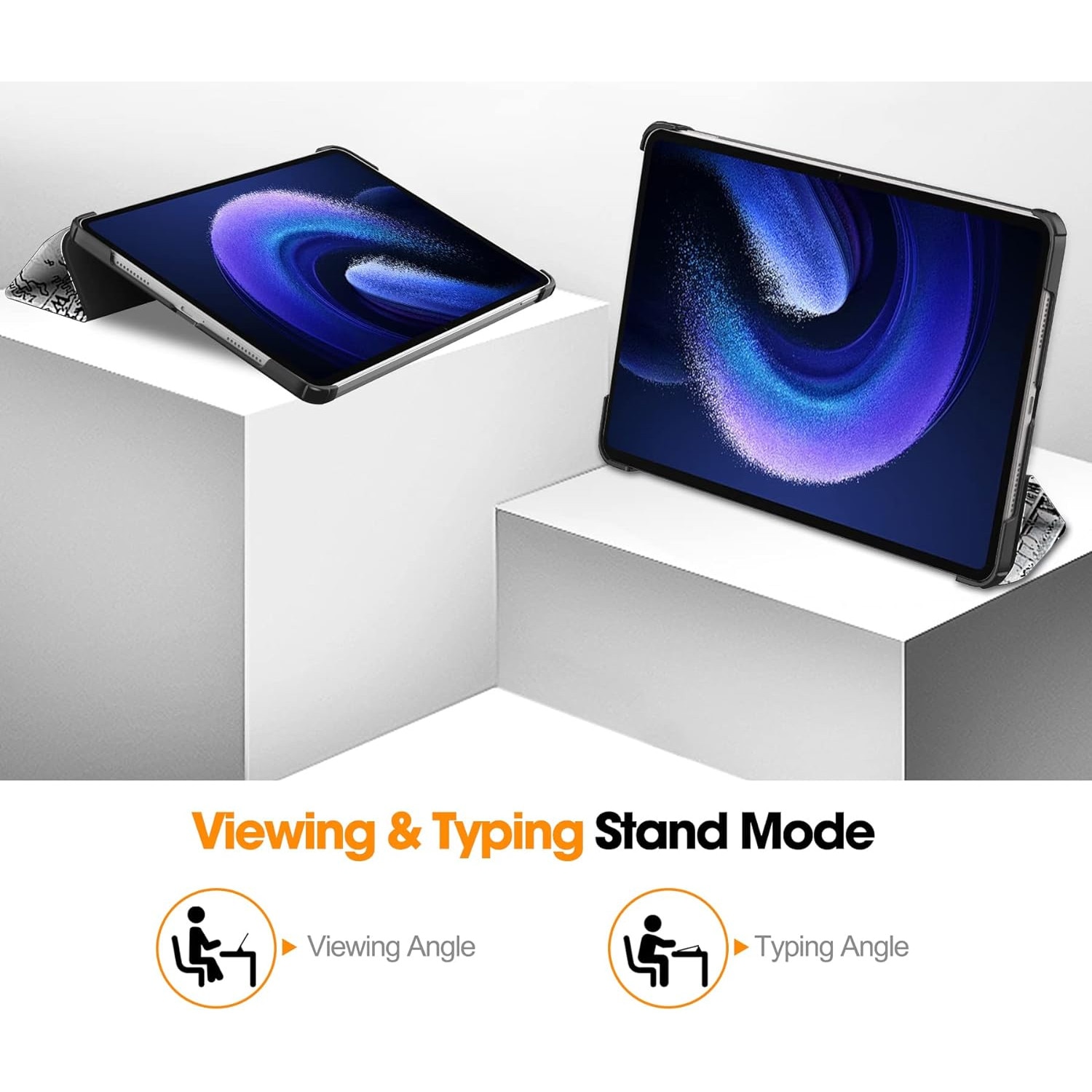 Husa Ultra Slim, Revomag, pentru Xiaomi Pad 6/6 Pro 11.0", Smart Cover - Travel