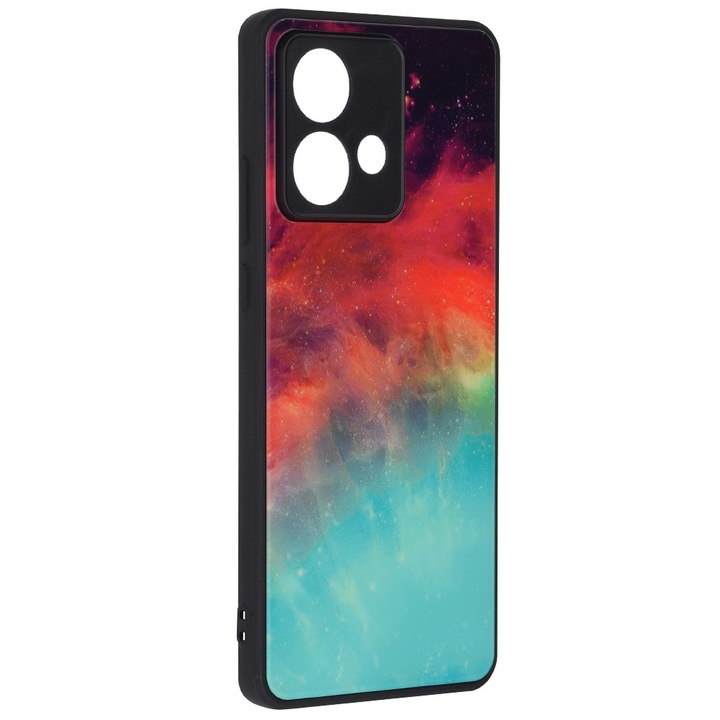 Калъф за Motorola Edge 40 Neo - Techsuit Glaze Series - Fiery Ocean
