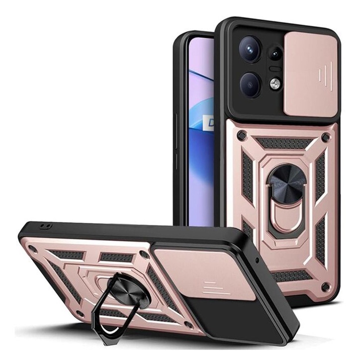 Калъф за Motorola Edge 50 Pro - Camshield Pro Series - Розов