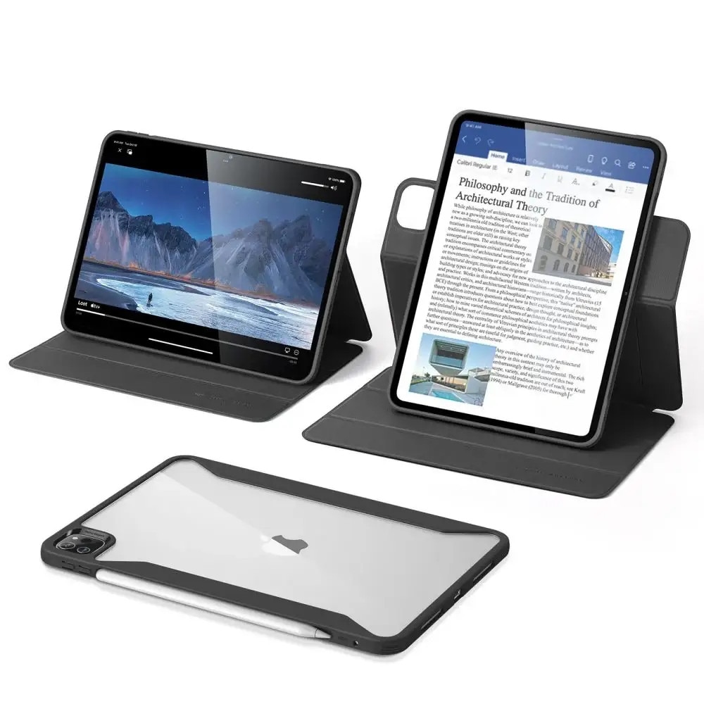 Husa pentru iPad Pro 11 (2024) - ESR Rebound Hybrid - Black