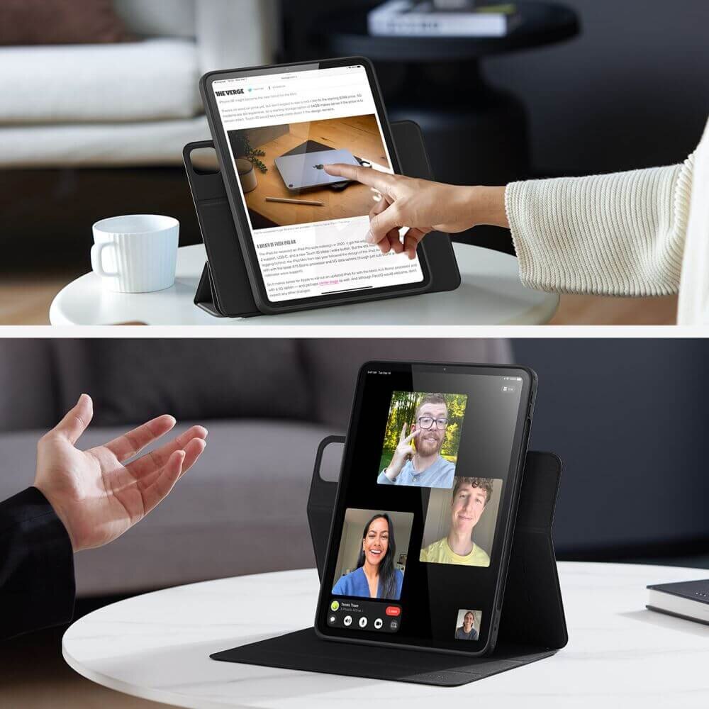 Husa pentru iPad Pro 13 (2024) - ESR Rebound Hybrid - Black