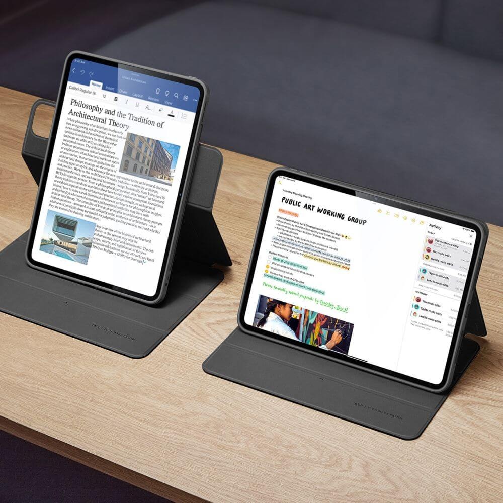 Husa pentru iPad Pro 13 (2024) - ESR Rebound Hybrid - Black