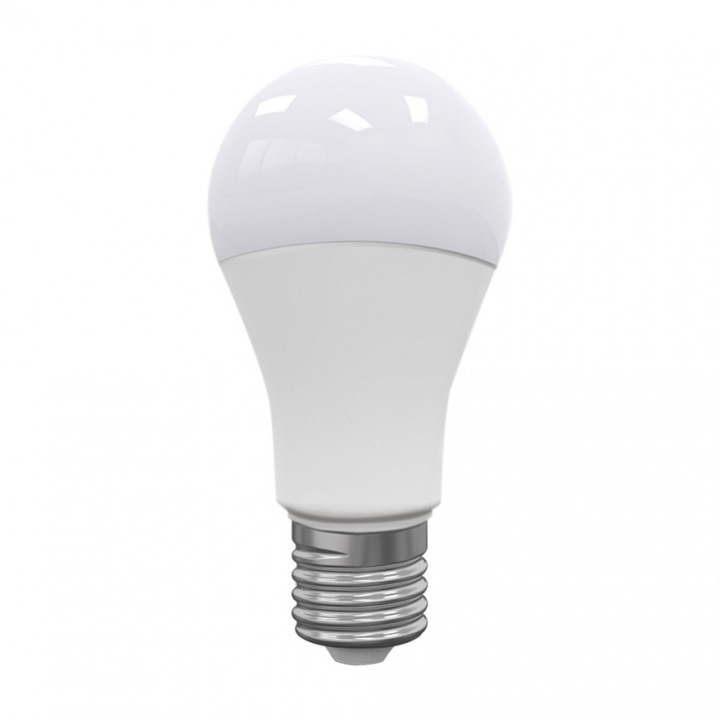 Led лампа Lightex, 12W, 220V, E27, A60, CW, 6500K, 1251lm