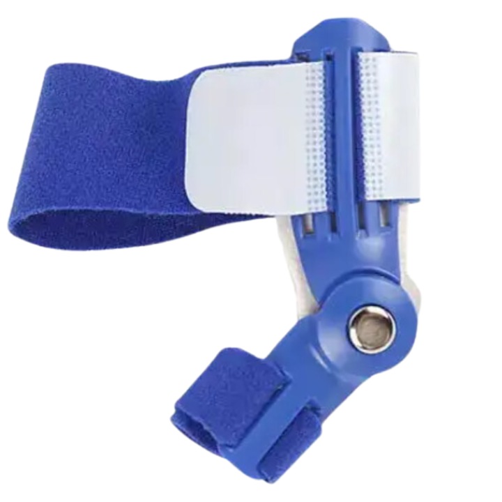 Atela ortopedica, Corector Monturi Femei si Barbati, Degetul mare de la picior, Ameliorarea durerii fara operatie Hallux Valgus, Corectare/Repozitionare, Suport de zi si noapte. Albastru