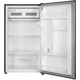 Хладилник с 1 врата Arctic ATF906SN, 89 л, Garden Fresh, Mix Zone, XXL BOTTLE, Клас Е, H 84 см, Сребрист