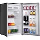 Хладилник с 1 врата Arctic ATF906SN, 89 л, Garden Fresh, Mix Zone, XXL BOTTLE, Клас Е, H 84 см, Сребрист