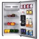 Хладилник с 1 врата Arctic ATF906SN, 89 л, Garden Fresh, Mix Zone, XXL BOTTLE, Клас Е, H 84 см, Сребрист
