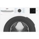 Beko BM3WFSU39413W mosógép, 9 kg, 1400 RPM, A energiaosztály, SteamCure, Újrahasznosított kád, ProSmart Inverter Motor, AddXtra, WaterMode, ColdWash, Fehér