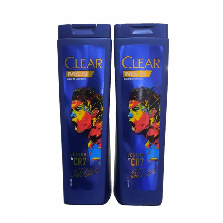 Комплект от 2 шампоана Clear Men Legend от CR7, 225 мл