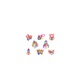 Set blocuri magnetice 3D, 12 elemente
