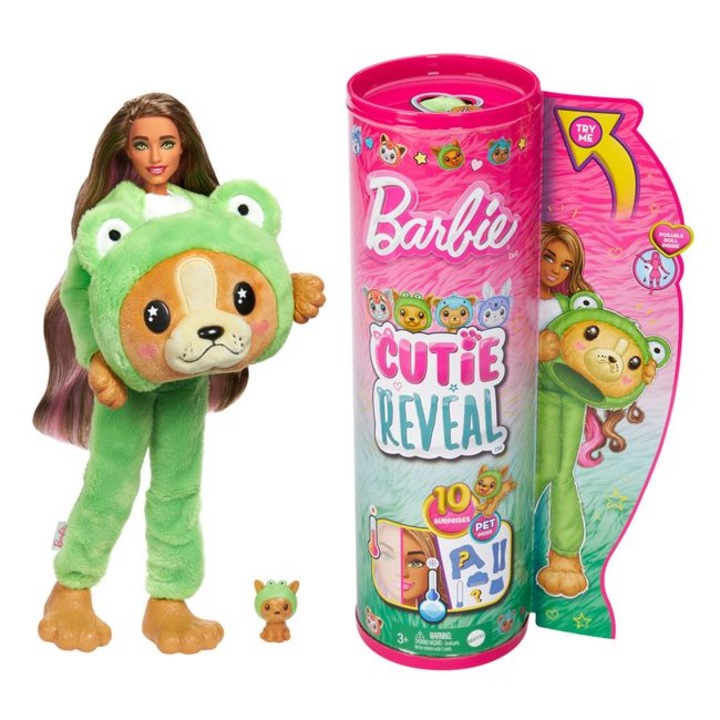 Barbie baba Cutie Reveal - Béka