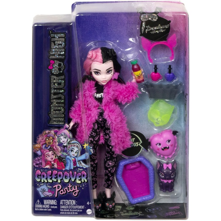 Кукла Monster High - Creepover Party, Draculaura