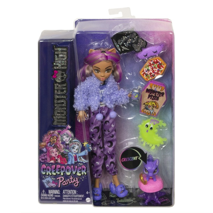 Кукла Monster High - Creepover Party, Clawdeen