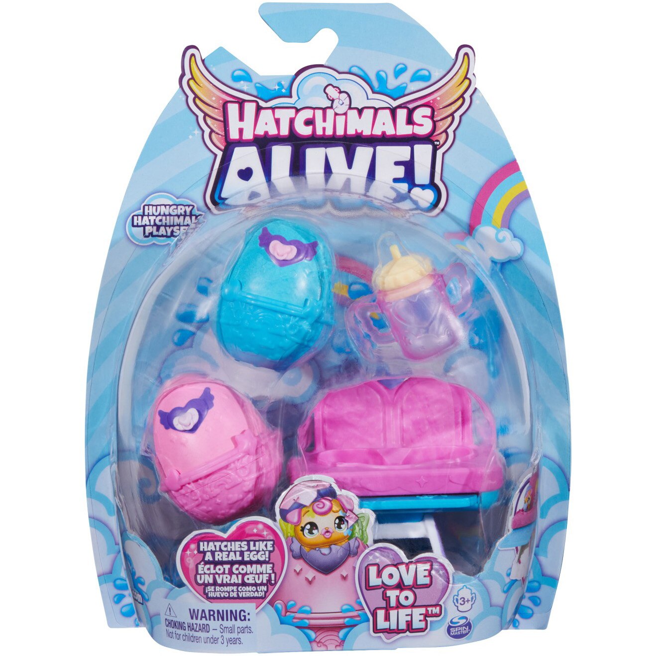 Set de joaca Hatchimals - Alive, roz