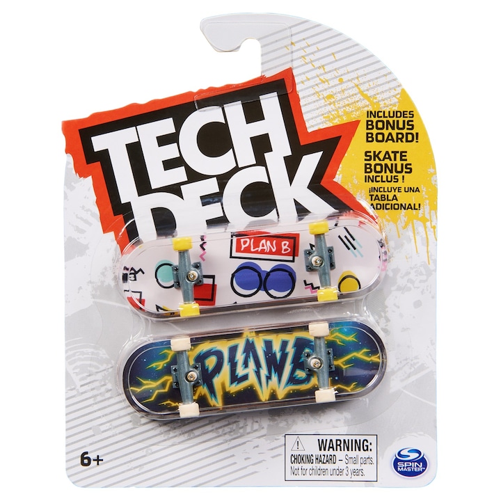 Set Tech Deck Duo - Placa de Baza, Plan B