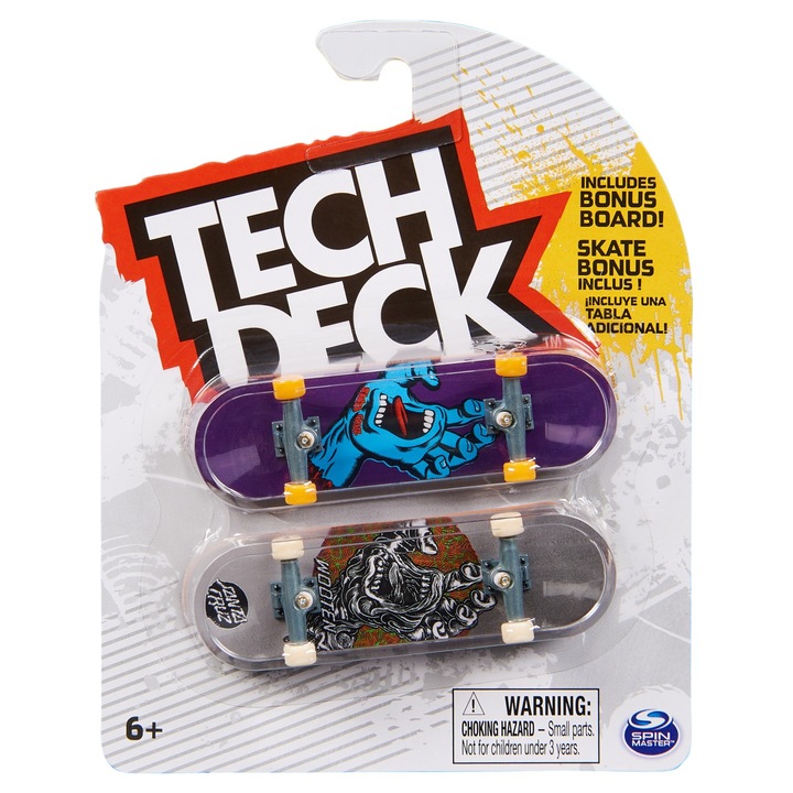 Készlet Tech Deck Duo - deszka, Santa Cruz