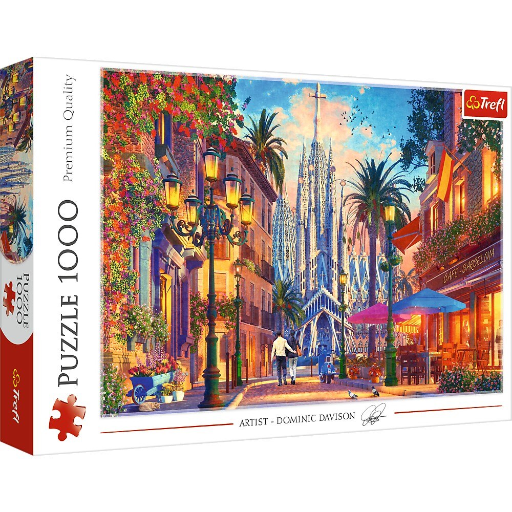 Puzzle Trefl - Barcelona, 1000 piese