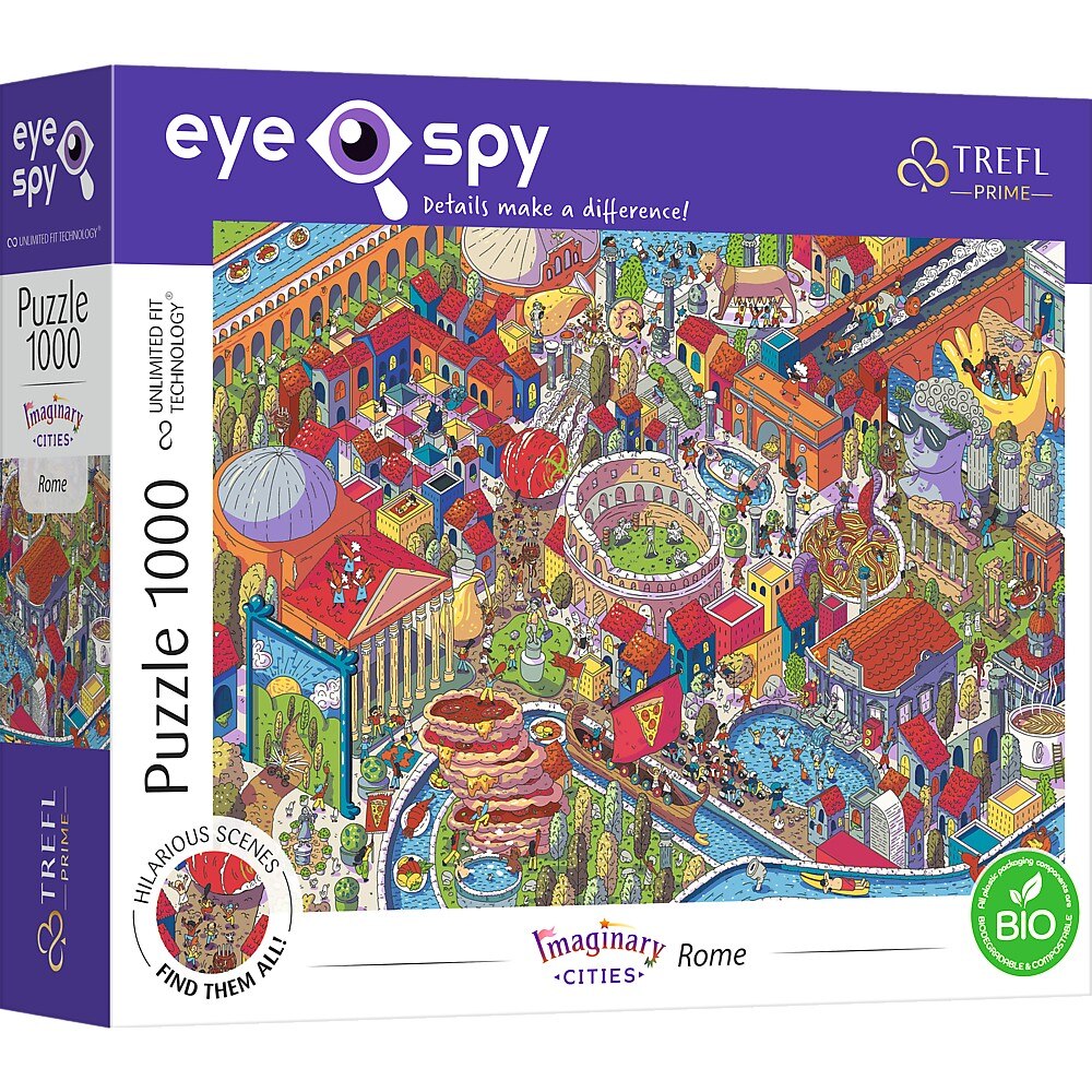 Puzzle Trefl UFT - Eye Spy, Roma, 1000 piese