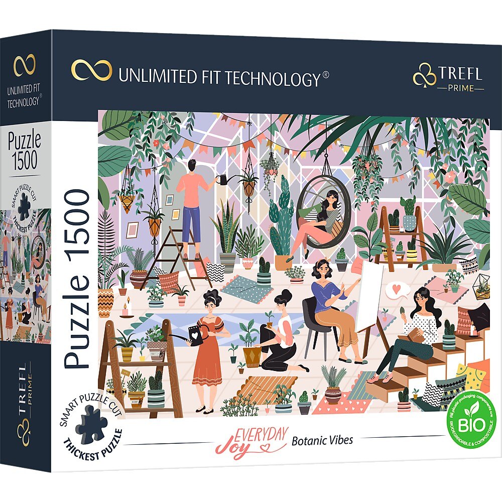 Puzzle Trefl UFT - Vibe Botanic, 1500 piese