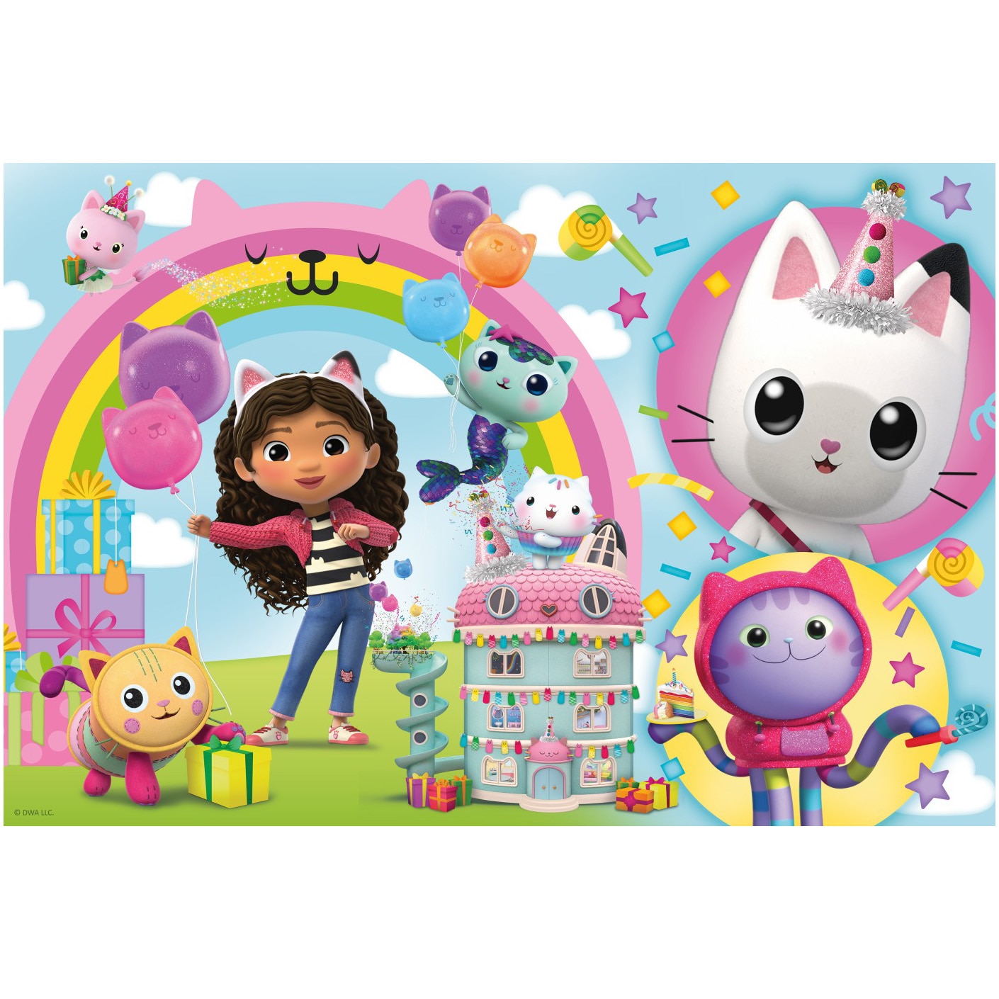 Puzzle Maxi Trefl - Gabbys Dollhouse, Casa Lui Gabby 24 piese - eMAG.ro