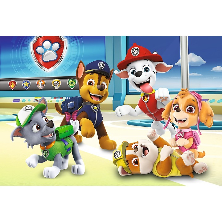 Puzzle Trefl - Paw Patrol, A kutyák világában, 60 db