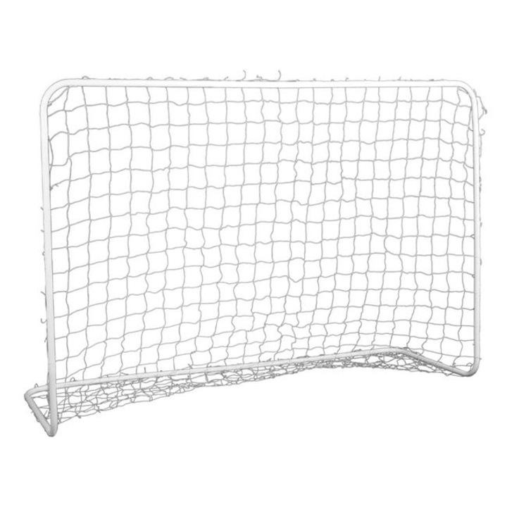 Poarta de Fotbal Metalica Alba 182x61x122cm