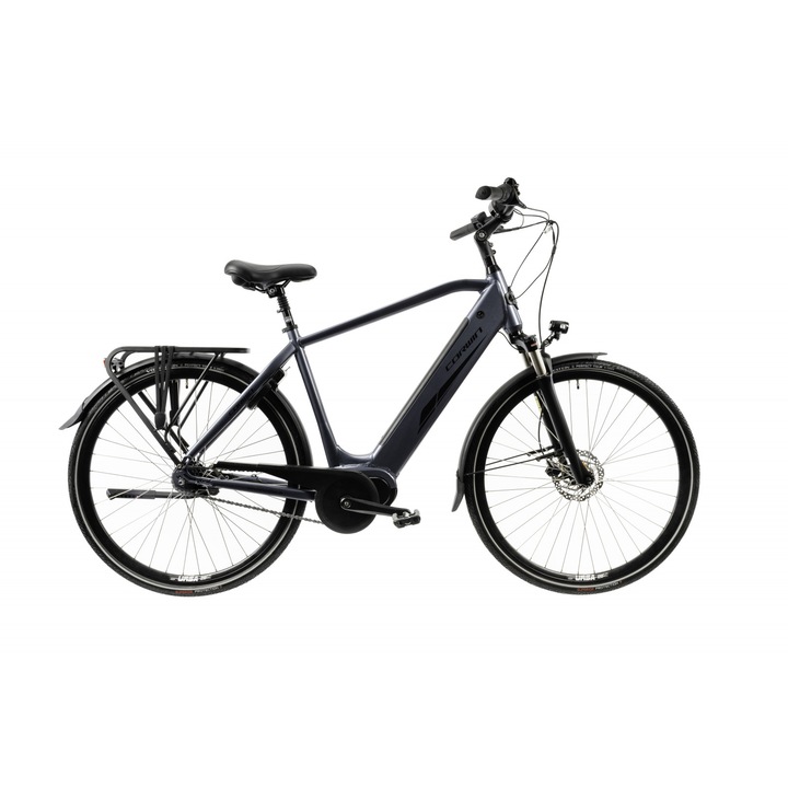 Corwin elektromos kerékpár 28427 - 28 hüvelykes, 530 mm, fényes szürke
