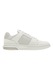 Tommy Jeans, Pantofi sport de piele cu logo, Alb fildes, 40
