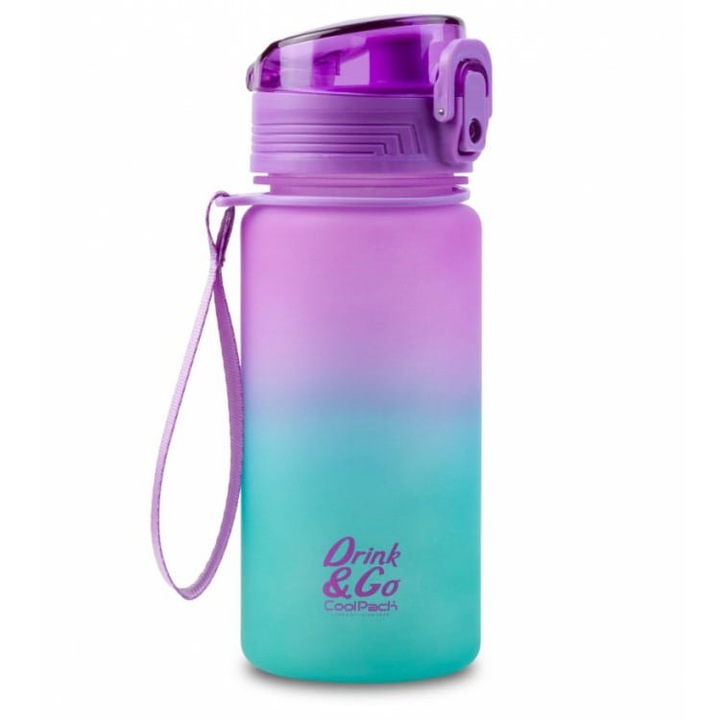 Hidratáló flakon, CoolPack, Brisk Mini, 400 ml, Lila
