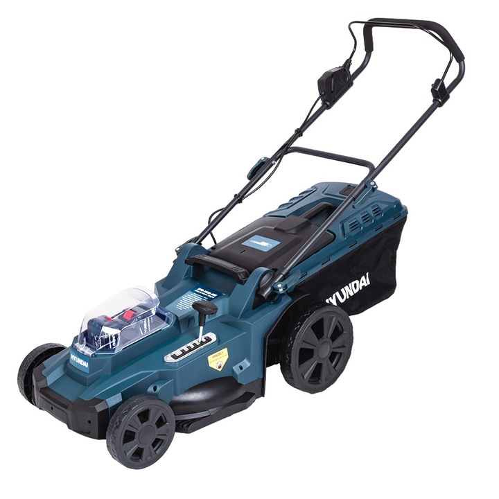 Hyundai HYD-4330-20V Akkumulátoros fűnyíró (4, 0 Ah akkumulátorral és töltővel) 33 cm