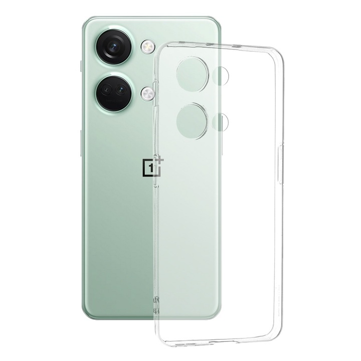 Кейс за OnePlus Nord 3 - Clear Silicone - Прозрачен