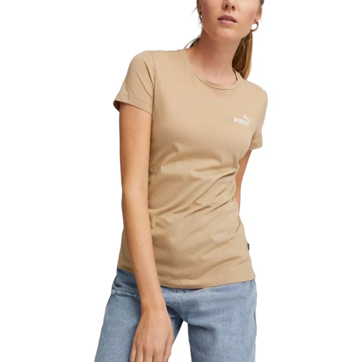 Póló PUMA Essentials+ EMB 34165, Bézs, 2XS