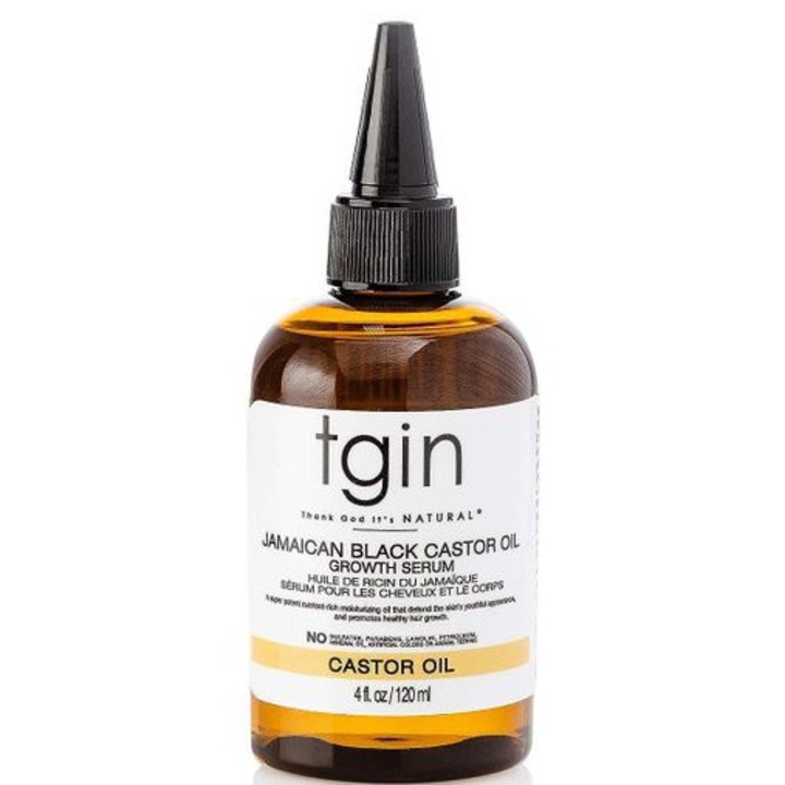 Ser pentru cresterea parului cu ulei de castor si ricin, TGIN, 120 ml