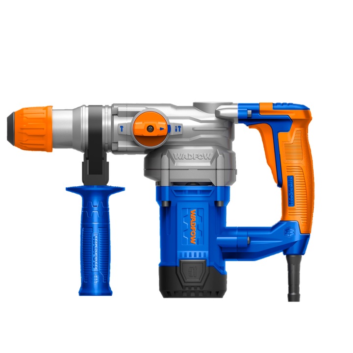 Wadfow fúrókalapács, 1050W, 240V, 4.5J, 1100ford/perc, 3800ütés/perc, SDS Plus tokmány