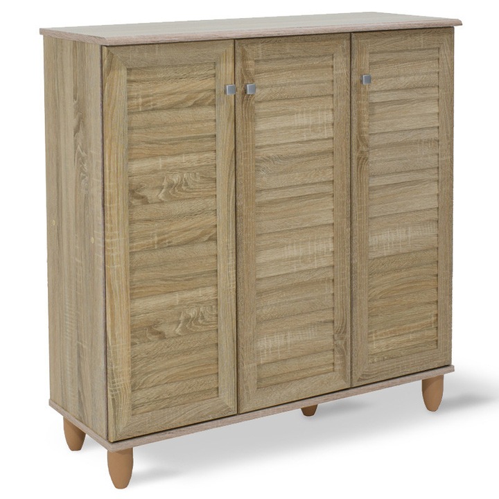 Pantofar, Pako World, PF-0046, 16 perechi, Crem, 89x34x91 cm
