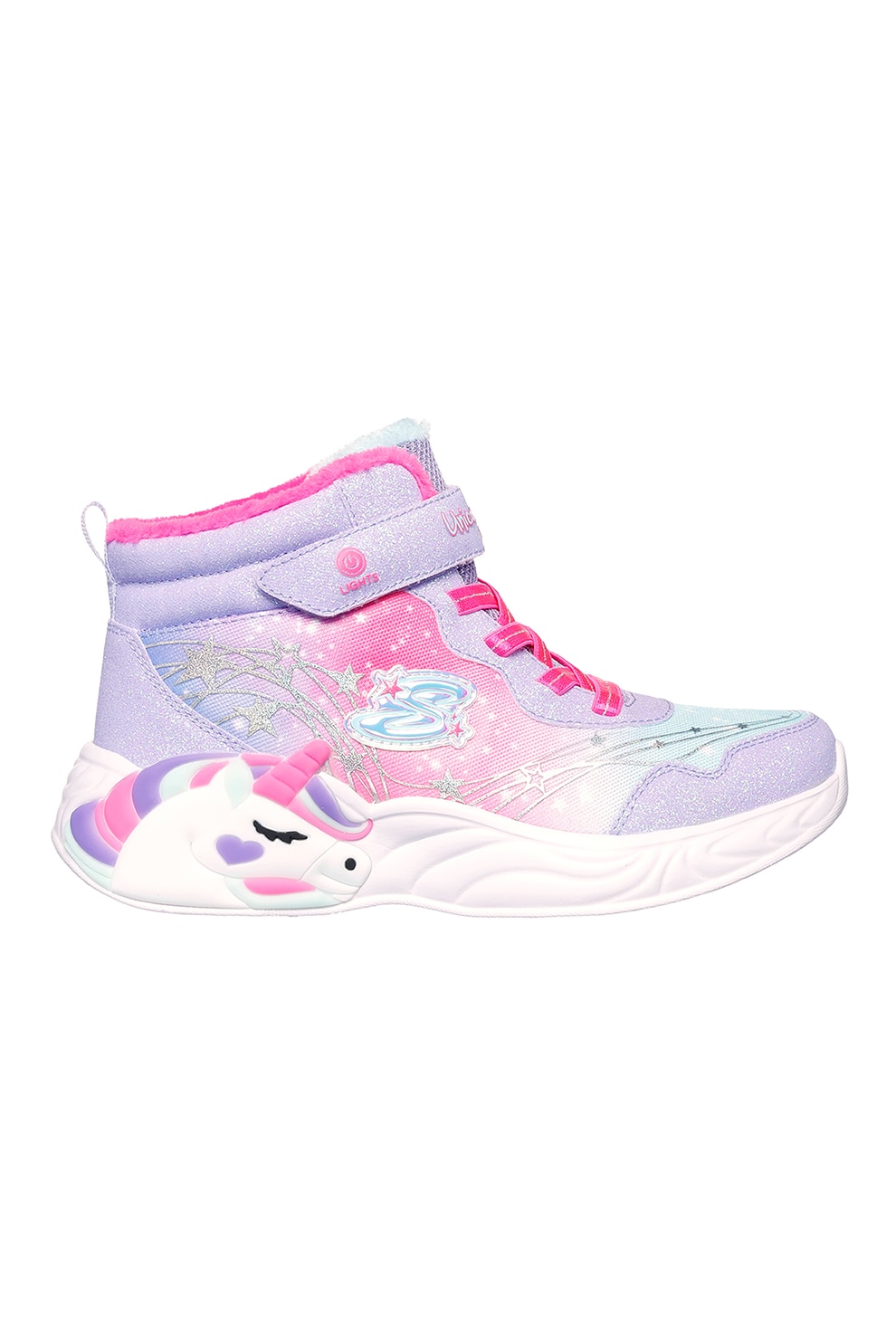Ghete Skechers SWEETHEART LIGHTS-LOVE TO SHI Copii, Negru, 34