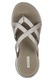 Skechers, Papuci flip-flop textili On-The-Go, Maro taupe deschis, 41