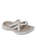 Skechers, Papuci flip-flop textili On-The-Go, Maro taupe deschis, 41