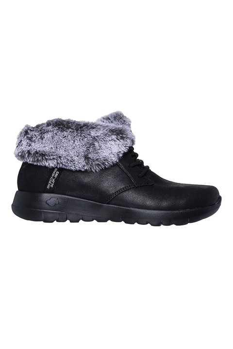 Skechers, Боти On The Go, Черен/Сив