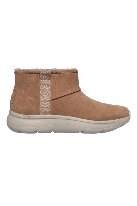 Skechers, Боти с лесно обуване, Camel