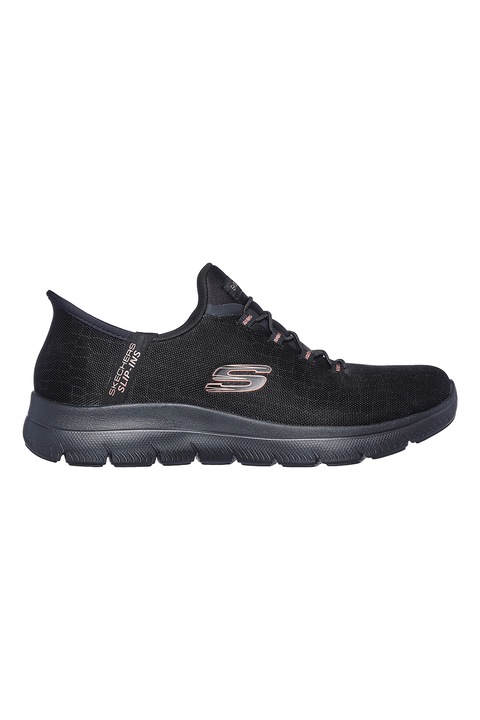 Skechers, Slip-Ins hálós sneaker, Fekete