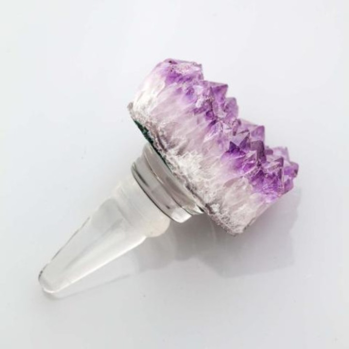 Dop pentru sticla de vin, Ametist, Mov