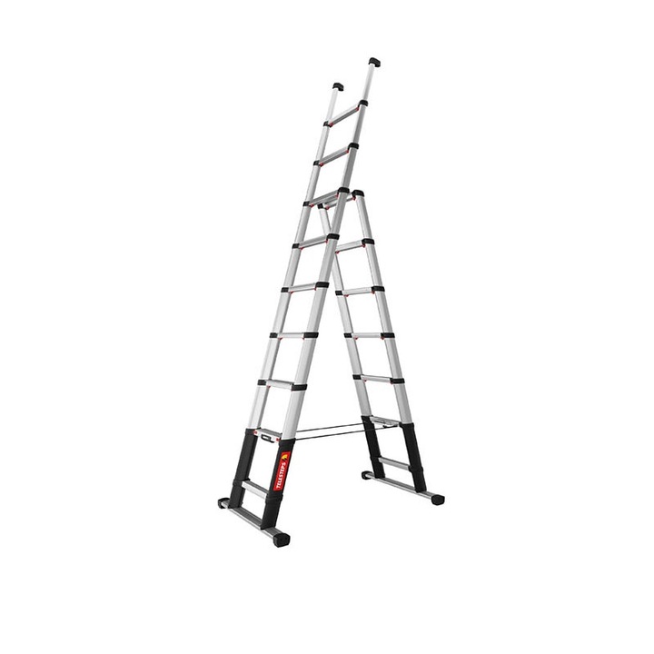 Scara telescopica multifunctionala, Telesteps, 3.0m, 9 trepte 80mm, tip Combi-Line 3.0