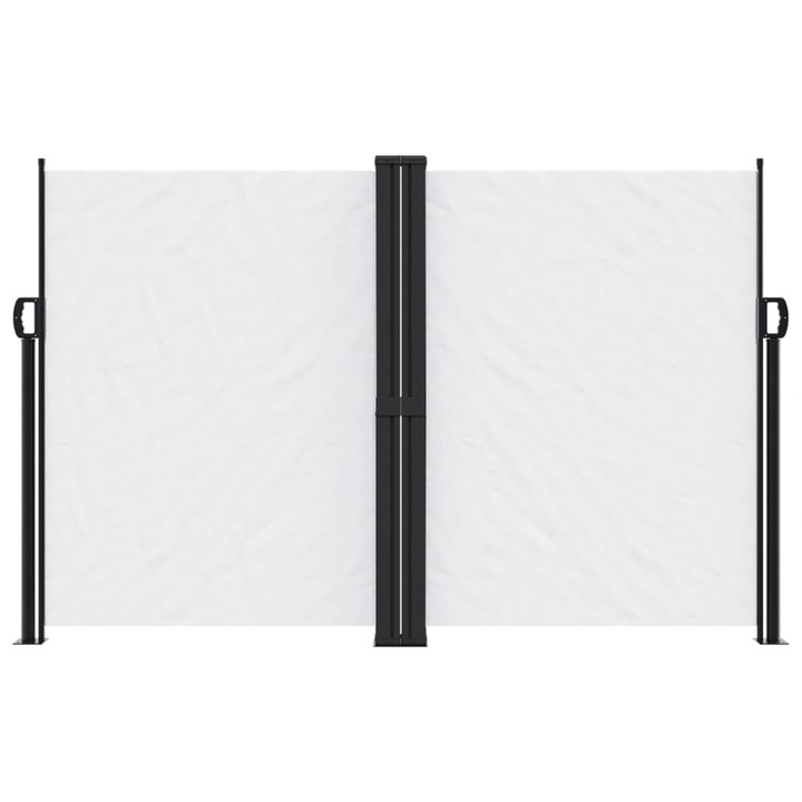 Copertina laterala retractabila vidaXL, alb, 160x1000 cm, 14.75 kg