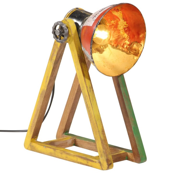 Lampa de birou vidaXL, 25 W, multicolor, 30x17 x40 cm, E27, 1.1 Kg