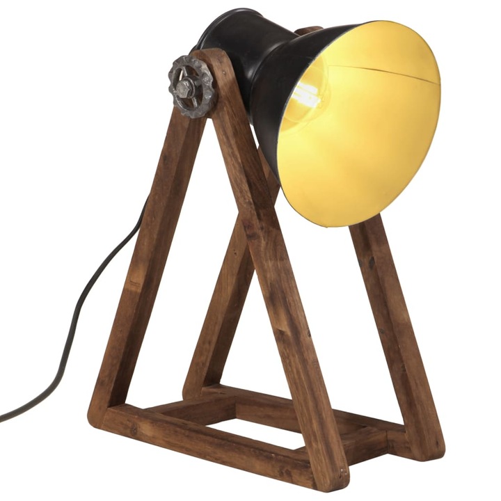 Lampa de birou vidaXL, 25 W, negru, 30x17 x40 cm, E27, 1.16 Kg