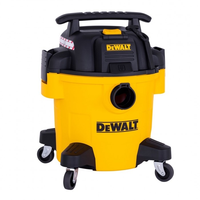 Aspirator umed/uscat 20L, DeWALT, 1050W, HEPA, negru/galben