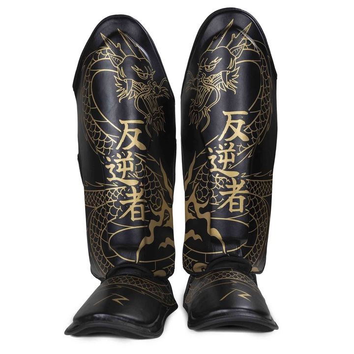 Protectie picior, REBEL, Dragon, piele naturala, M|L